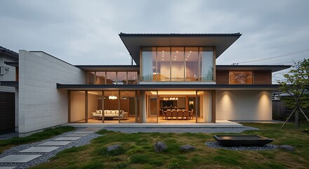 Luxury retreat showcasing impressive craftsmanship