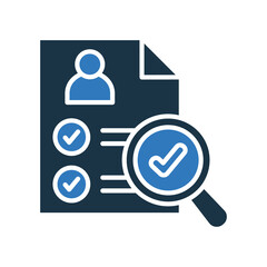 Evaluation mixed color icon