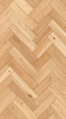 Light-colored wooden parquet flooring