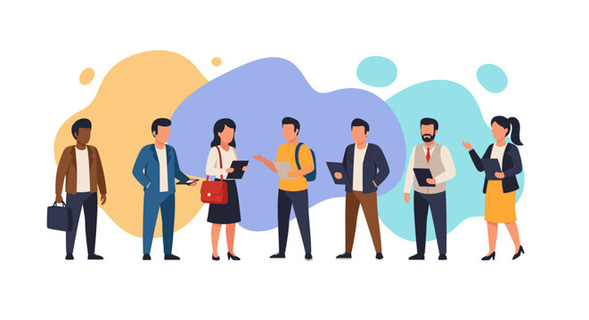 A diverse group of people, including professionals and students, stand together, symbolizing collaboration, community, and a wide range of backgrounds.