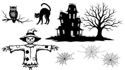 Halloween Vector Set