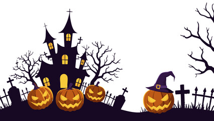 Halloween concept vector illustration