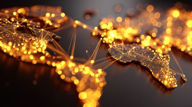 Global network of light