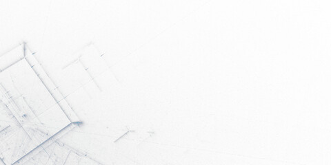 Geometrische Datenstruktur – abstrakte Technologie-Vernetzung in modernem Design, perfekt für KI, Big Data, Blockchain, Digitalisierung, Analyse, Wissenschaft, visuelle Kommunikation, Technologie