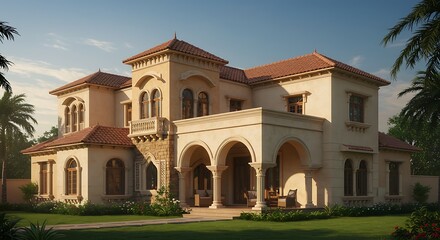 Luxury breathtaking  retreat showcasing exquisite craftsmanship