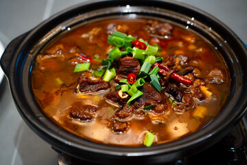 Delicious and rich beef casserole