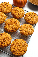 Homemade Pumpkin Spice Cookies