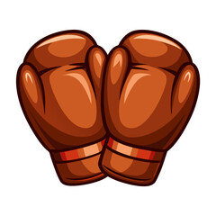 boxing gloves vector illustration