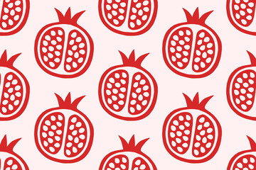 Rosh Hashanah, Jewish New Year celebration. Shana Tova, Happy New Year greeting. Seamless Pattern. Hand drawn style vector illustration