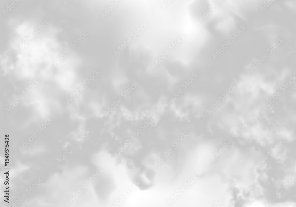 Poster for used on light backgrounds. transparency only in vector png format. special effect of steam, smok