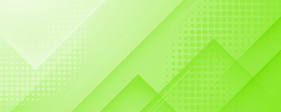 Abstract green background with flowing lines and modern design elements