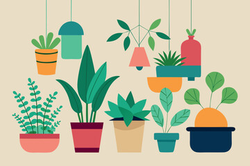 Whimsical illustration of diverse characters in a vibrant scene