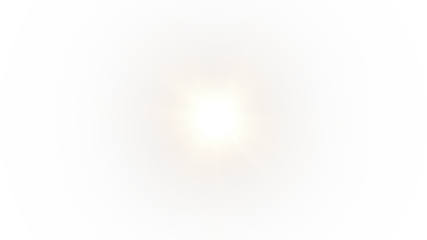 Beam, star, sunlight, light, sky PNG with golden summer glow and abstract fire. Isolated sun PNG on transparent background. Overlay for vector space, seasonal, or bright design illustration.