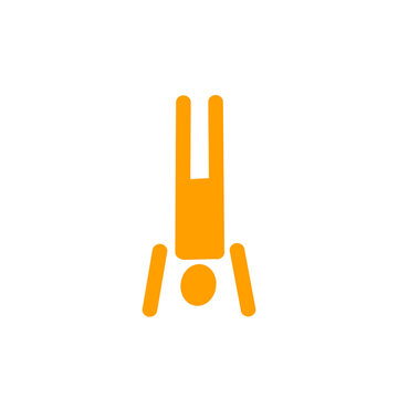 逆立ちする人物アイコン｜体操・運動・バランス Handstand Person Icon &ndash; Gymnastics / Fitness / Balance