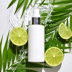 Lime skincare product