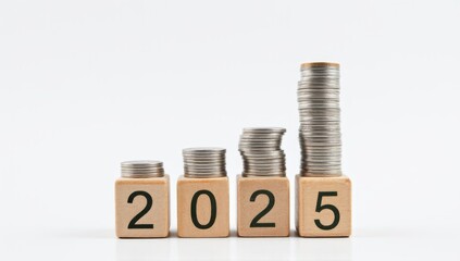 The road to growth of coin stacks