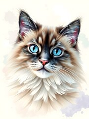 "Fantasy Fiery Horse | Majestic Red Stallion | Generative AI Digital Art"