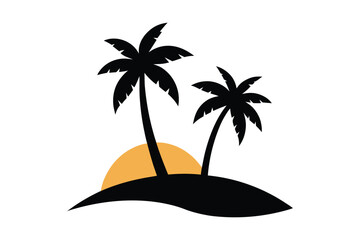 Palm tree shirt , Palm Tree silhouette 