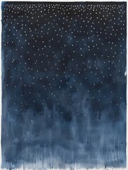 Gradient of navy to charcoal with sparse white dots minimalist snowatnight  raw
