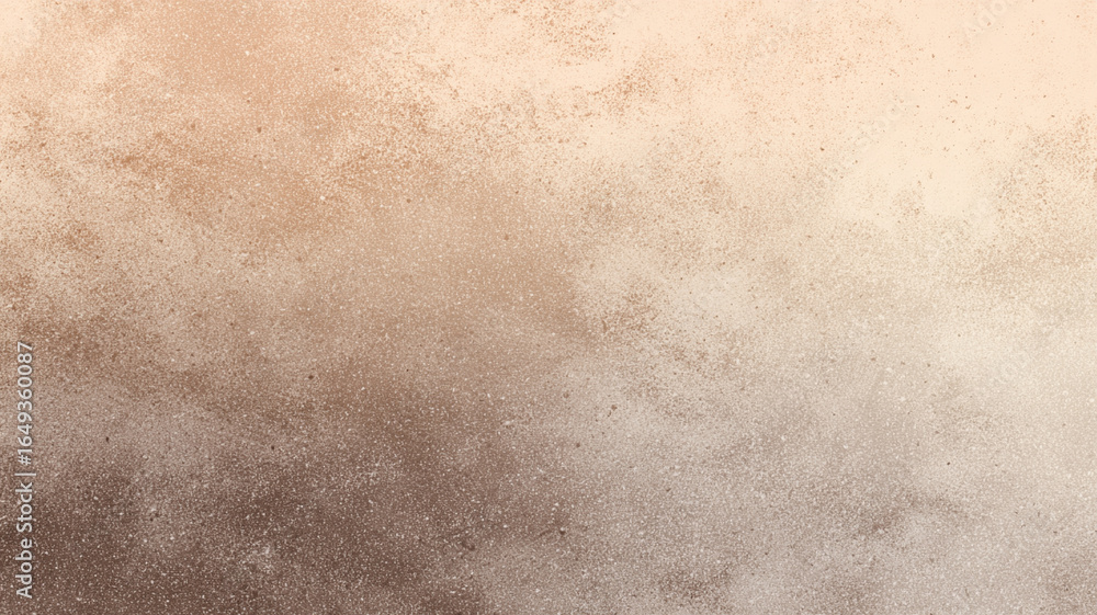 Poster warm beige to cream gradient with faint dusty texture creates soothing and calming background. subtl