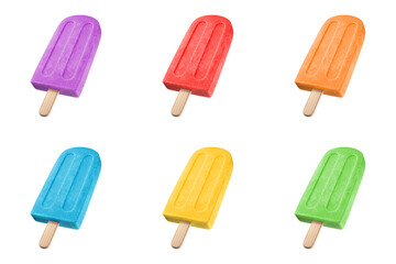 Fruit Icecream bar 6 colours
