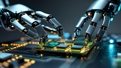 Robotic Arm Interaction Technology for Advanced Automation, Precision Control, and Human-Machine Collaboration in Industrial Manufacturing, Assembly Lines, and Smart Robotic Systems