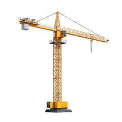 Tower crane for construction projects and industrial development design