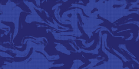 Dots halftone blue color pattern gradient texture with technology digital background. Dots pop art comics with summer background.