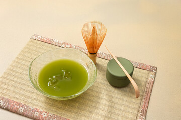 抹茶　茶道　Japanese tea ceremony, matcha 
