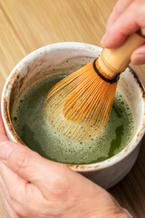 抹茶　茶道　Japanese tea ceremony, matcha 