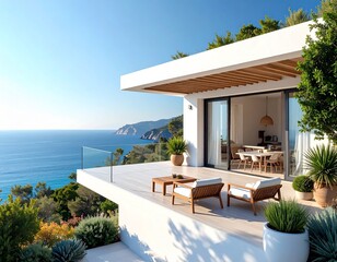 Mediterranean House by the Sea