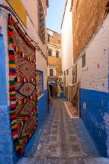 Fototapeta premium Tour in Chefchaouen city, Morocco 