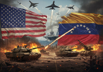 Conflicts between two countries: the USA and Venezuela