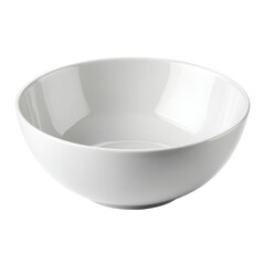 Empty white ceramic bowl isolated on black background clean, Isolated On White, Png Transparent, Cut Out