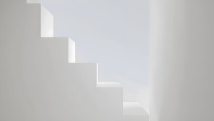 Abstract Staircase - Minimalist Architectural Detail