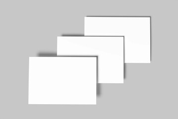 A4 Landscape Mockup Design Here Blank