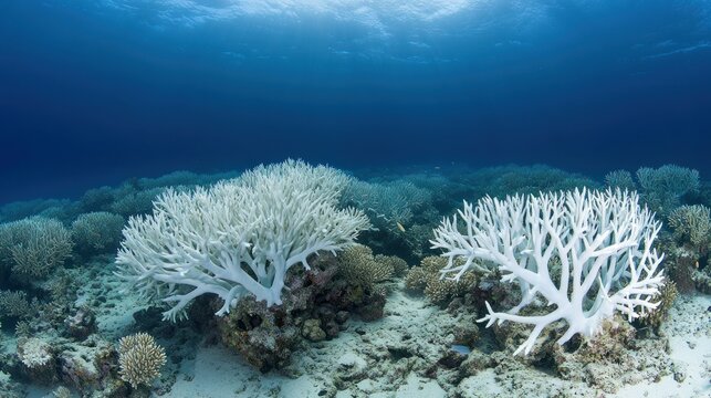 Underwater coral reef