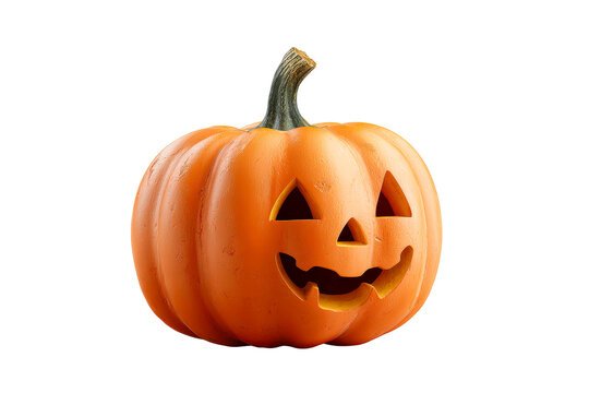 Happy jack o lantern with smiling face design
