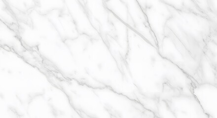 Obraz premium Elegant White Marble Texture. Luxurious Natural Stone Surface with Subtle Grey Veins. Clean, Modern Background for Design Projects.