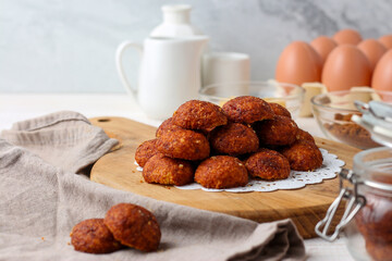 Palm sugar cookies. kukis gula aren. 