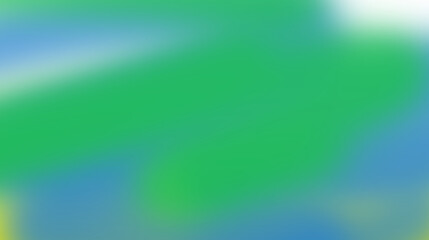 Abstract vibrant green and blue background with soft gradients creating a calming and refreshing atmosphere suitable for various design projects and presentations