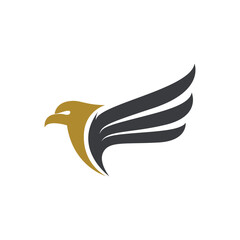 Wing logo template vector icon