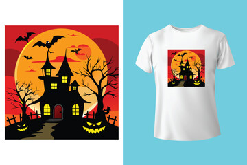 Halloween Day t-shirt design