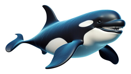 Obraz premium PNG Animal mammal whale underwater.