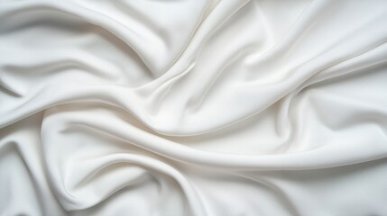 Naklejka premium Close-up: Smooth, wrinkle-resistant texture of a formal shirt, isolated on a pure white background, polished, professional