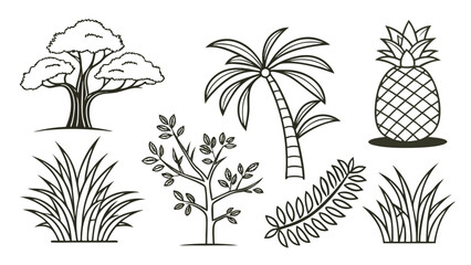 Charming Hand Drawn Illustration Of Various Designs