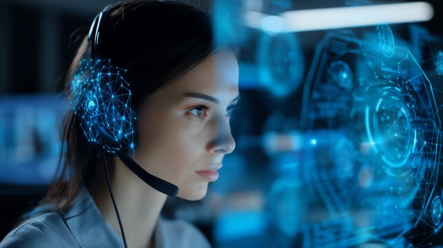 AI helps businesses offer 24/7 support without additional staffing, improving availability and service standards.