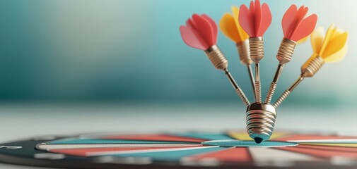 An image of a fluctuating stock market graph in red, indicating market trends and data visualizations.