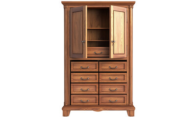 Stylish wooden wardrobe design modern bedroom furniture showcase bright atmosphere front view home decor ideas