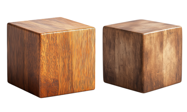 Stylish wooden cubes for modern bedroom decor home interior furniture design contemporary style aesthetic viewpoint